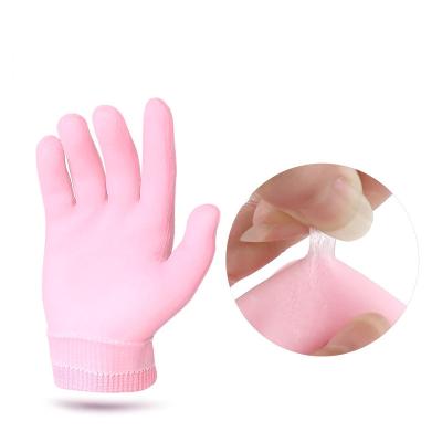 China Paraffins Solid Spa Gloves For Dry Hands Moisturizing Gel Glove for sale