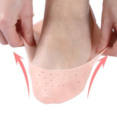 China Foot Shoe Cushion Anti Crack Full Silicone Foot Protector Moisturizing Socks for sale