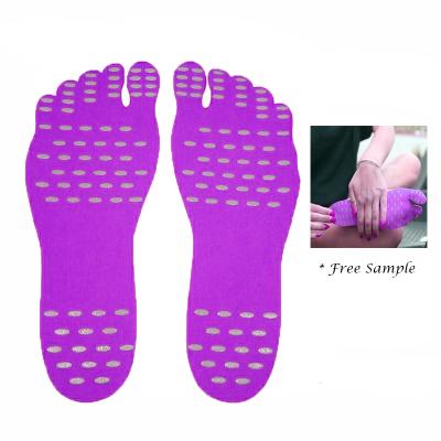 China On The Beach Anti Slip Silicone Adhesive Shoe Pad For Beach for sale