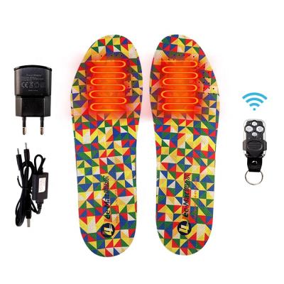 China Winter Outdoor Activities Heating Shoe Rechargeable Battery Insoles for sale