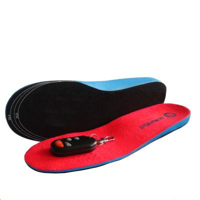 China Battery Heated Insoles Wireless Remote Control Insole Rechargeable Battery Heated Insoles For Winter Shoe Heated Insole for sale