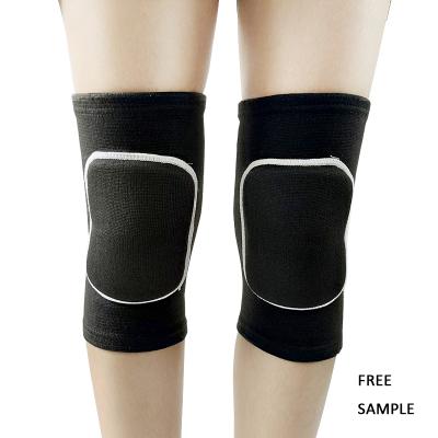 China LeeMat Elasticity Knee Compression Adjustable Breathable Knee Sleeve Support Brace Padded Knee Pads for sale