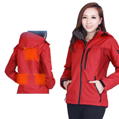 China Lee-Mat Waterproof Safe Carbon Fiber 2020 Sustainable Heated Jacket Keep Warm for sale