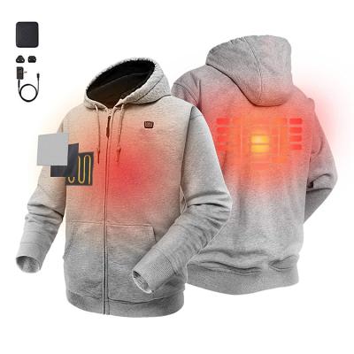 China Sustainable Battery Controlled Warm Heated Jacket Jumper With Temperature Control for sale