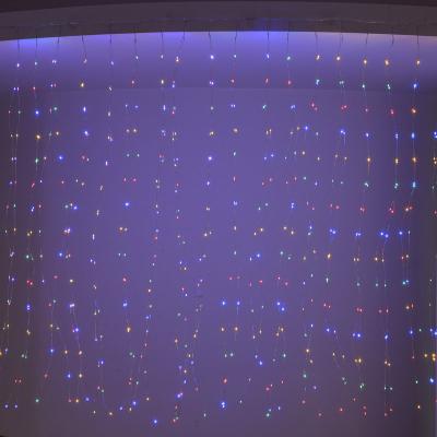 China Christmas ceiling lights New design copper wire LED curtain lights  coffee restaurant festive warm white decorative holiday lights for sale