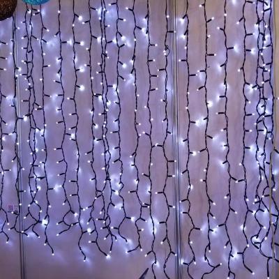 China String lights 10m  rubber lights outdoor holiday led string lights waterproof for sale