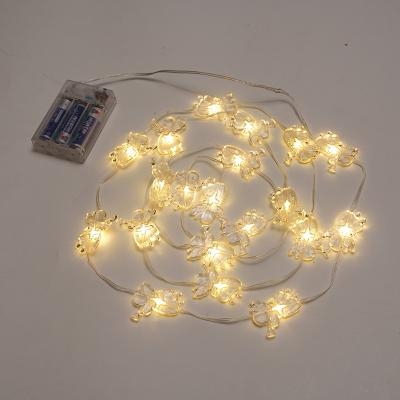 China Copper wire battery lights Battery copper wire led  Holiday lighting string Christmas theme decorative lights for sale