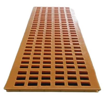 China Moldable High Quality Modular Polyurethane Screen Mesh For Vibrating Screens In Mining Polyurethane Screen Mesh for sale