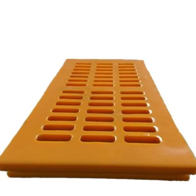 China Castable Double Deck Modular Polyurethane Screen Panels For Vibrating Screens In Mining Polyurethane Screen Panel for sale