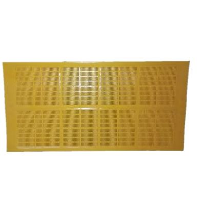 China Chemical Tailings High Frequency Fine Suction Polyurethane Modular Screen Panels for sale