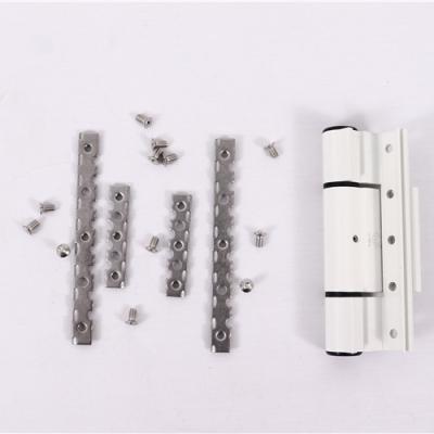 China Modern Durable In Use Aluminum Alloy Hinges Pivot 144Mm Large Solid Aluminum Door Hinge for sale