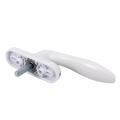 China Modern Dominican Market Aluminum Windows Handles Spain Upvc Window Handle With Lock for sale