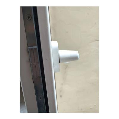 China China Manufacturer Plastic Door Hardware Traditional Slide Up Upvc Window Handle With Lock for sale