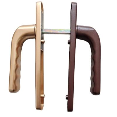 China Upvc Good Quality Aluminum Door Handle Traditional Hardware Door Handle for sale