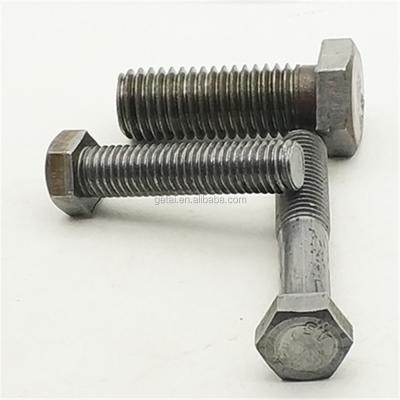 China High Tensile Steel Din 609 Hexagonal Fitting Bolts With Threaded Long Grade 8.8 for sale