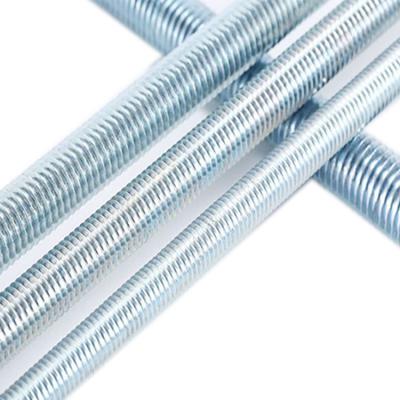 China DIN 975 / DIN976 Pulling Electro Galvanized Threaded Rod Threaded Bar for sale