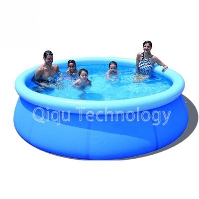 China Customized Swimming Pools Summer Waves 8ft x 29.9in Quick Freeze Inflatable Above Ground Pool for sale