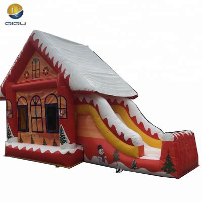 China Lovely Outdoor or Indoor Inflatable Mini Christmas Jumper, Inflatable Christmas Bouncy Castles for Toddlers for sale