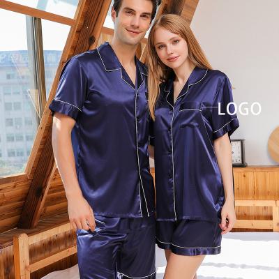 China OEM LOGO Camisola Luxury Lounge Wear Terno Pajama Patterned Custom Wholesale Hot Sale QUICK DRY Pajamas Ladies Sleeve Shorts for sale