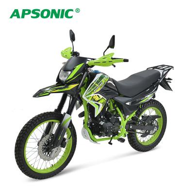 China directly wholesale hot cheap high quality APSONIC 200cc dirt bike racing bike motorcycle for Africa AP200GY-9 for sale