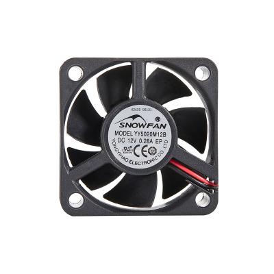 China 5020 50*50*20mm 50mm small cooler axial flow fan 12v 5v fan cooling fan 12v for sale