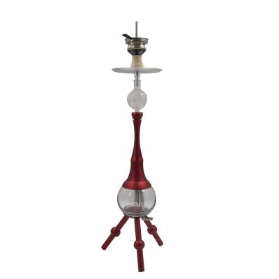 China Aluminum Newly Designed Shisha Light Led Hookah Aluminum 90cm High Tall Hookah Shisha for sale