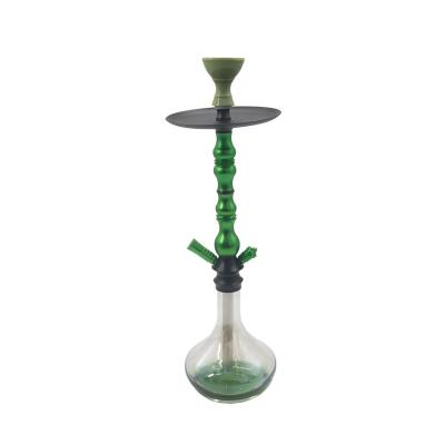 China Aluminum the hookah narguile of the newest of water hookahs single glass hookah for sale