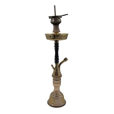 China Large tobacco hookah 2 large holes zinc alloy wholesale hookah for sale