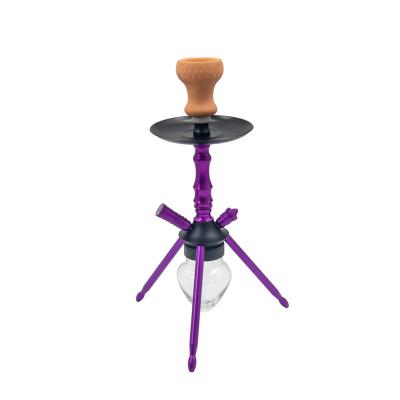 China New Hookah Designs Smoking Accessories Tobacco Hookah Aluminum Set Tips Shisha Nargile Hookah Free Type for sale