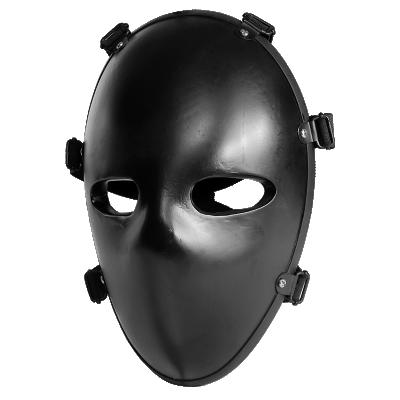 China NIJ IIIA 9mm Ballistic Face Mask Full Face Mask PE Above Level for sale