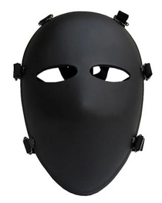 China Lightweight Aramid Bulletproof Mask Full Face Mask Bulletproof Face Mask for sale