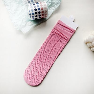 China Hot Selling Breathable Net Stockings Women Weaving Short Socks Women Ladies Summer Sexy Instant Black Streetwear Various Colors for sale