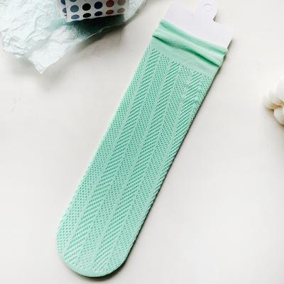 China Various Colors Ladies JK Lolita Street Fashion Woven Nylon Summer Breathable Hot Selling Net Wear Matching Socks for sale