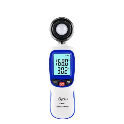 China Measuring Instrument Digital Luxmeter Illuminometer Mini Light Meter Environmental Testing Handheld Illuminometer for sale