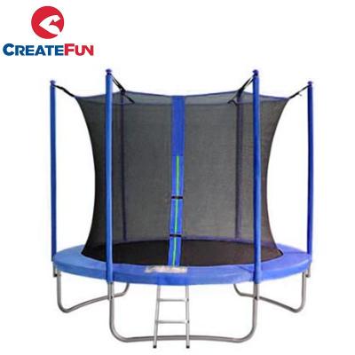 China 100 Kg CreateFun 8FT Trampoline With Inner Net For European Market for sale