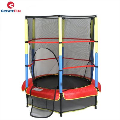 China 60KG To 100KG Decided By Size Trampoline CreateFun 4.5ft 55