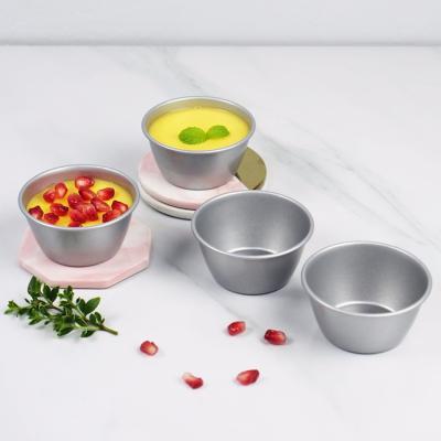 China Sustainable Modern Design Carbon Steel Cake Tools Baking Mold Cake Cup Pudding Mold for sale