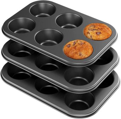 China Sustainable Carbon Steel Bun Mold And Cupcake Baking Mold For Buns for sale