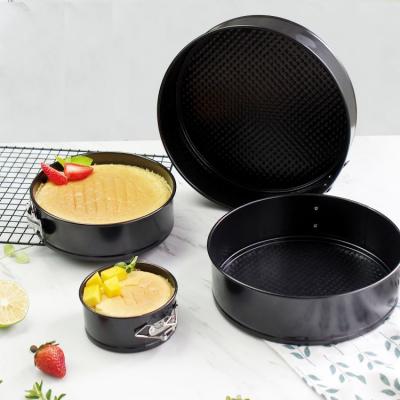 China Wholesale Latest Stocked Sprinform Pan Round Shape Removable Bakeware Dish Baking Sets for sale