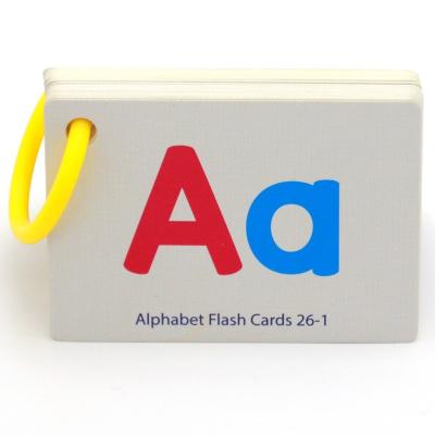 China Custom Educational Toy Flash Cards/Card Learning English Alphabet Baby Learning Word Card Learning Card Games For Kids Baby Gift Kids for sale