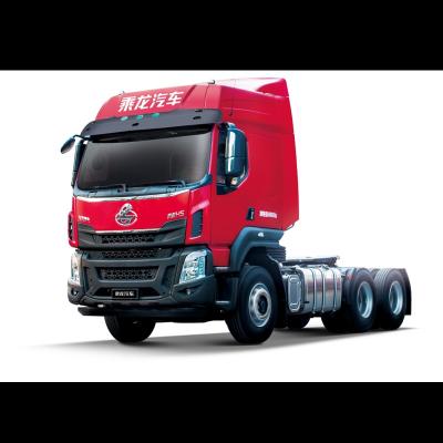 China Hot Sale H5 6x4 Tractor H57d High Roof Cab Customizable Colors Car Trailers Diesel Tractor Truck for sale