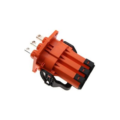 China Power Interlocking terminal anti-touch mold 3 Core elbow male and female fast butted line coupler New energy vehicle connector for sale