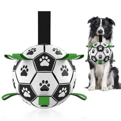 China Newly Viable Paw Print Soccer Dog Toy Interactive Game Pets Props for sale