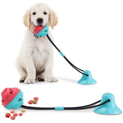 China Viable Interactive Sucker Toy With 1 Monster Ball Pet Toy Reach Powerful Adsorption for sale