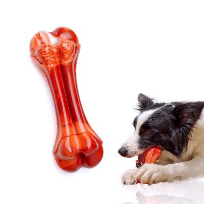 China Viable Simulation Blood Bones Toy Bite Resistance Molar Plaything For Dog Tooth Pet Cleaning Supplies for sale