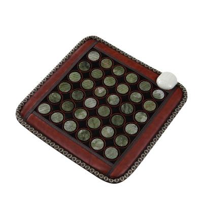 China Far Infrared Tourmaline Jade Heating Pad Therapy Electric Heating Mat Comfortable Mini Mini Stone Pad for sale