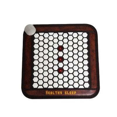 China Comfortable Korea Heating Ceramic Photon Massager Mini Mat Tourmaline Laser Cushion for sale