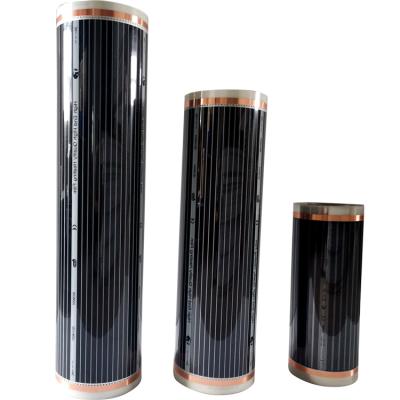 China Electric Far Infrared Graphene Floor Heating Hot Sale PTC Radiation Heating System Carbon Fiber Heater Film RW-50 for sale