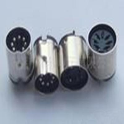 China Mini Din Connector 7pin male header solder type for sale