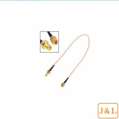 China RP-SMA Male to RP-SMA Female RF Connector Pigtail Cable for sale